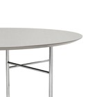 Ferm Living Linge de table rond linoléum en bois gris clair Ø130x2,5cm