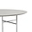 Ferm Living Linge de table rond linoléum en bois gris clair Ø130x2,5cm