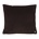 Ferm Living Coussin en velours côtelé chocolat brun textile 45x45cm