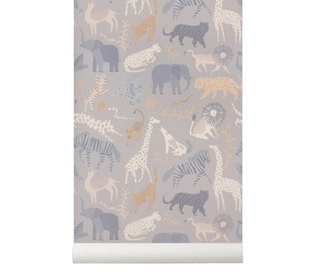 Ferm Living Wallpaper Safari