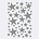 Ferm Living Sticker mural Mini Stars gris 49 pièces