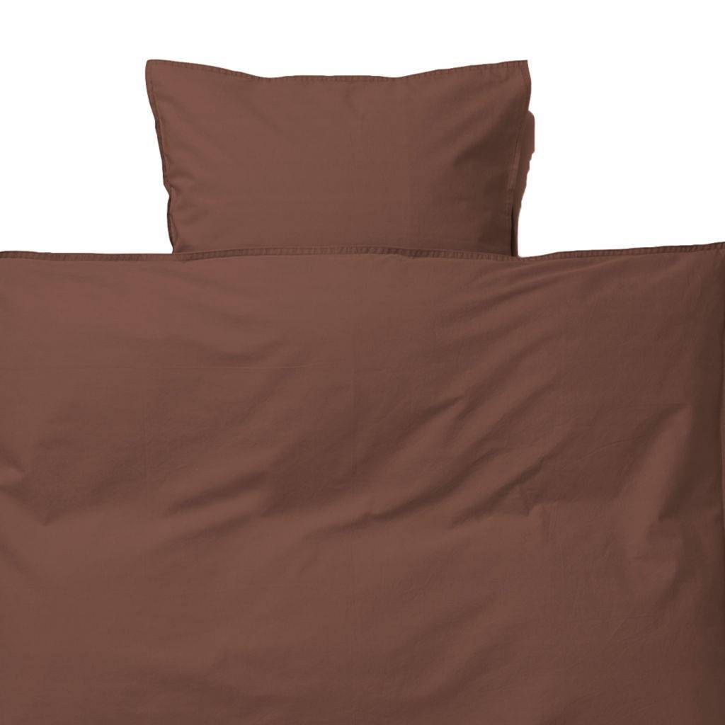 Ferm Living Duvet Cover Hush Cognac Baby Cotton 70x100 46x40cm