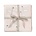 Ferm Living Hydrophiler Stoff Musselin Quadrate Schwan rosa Baumwolle 70x70cm Satz von 3 Stück