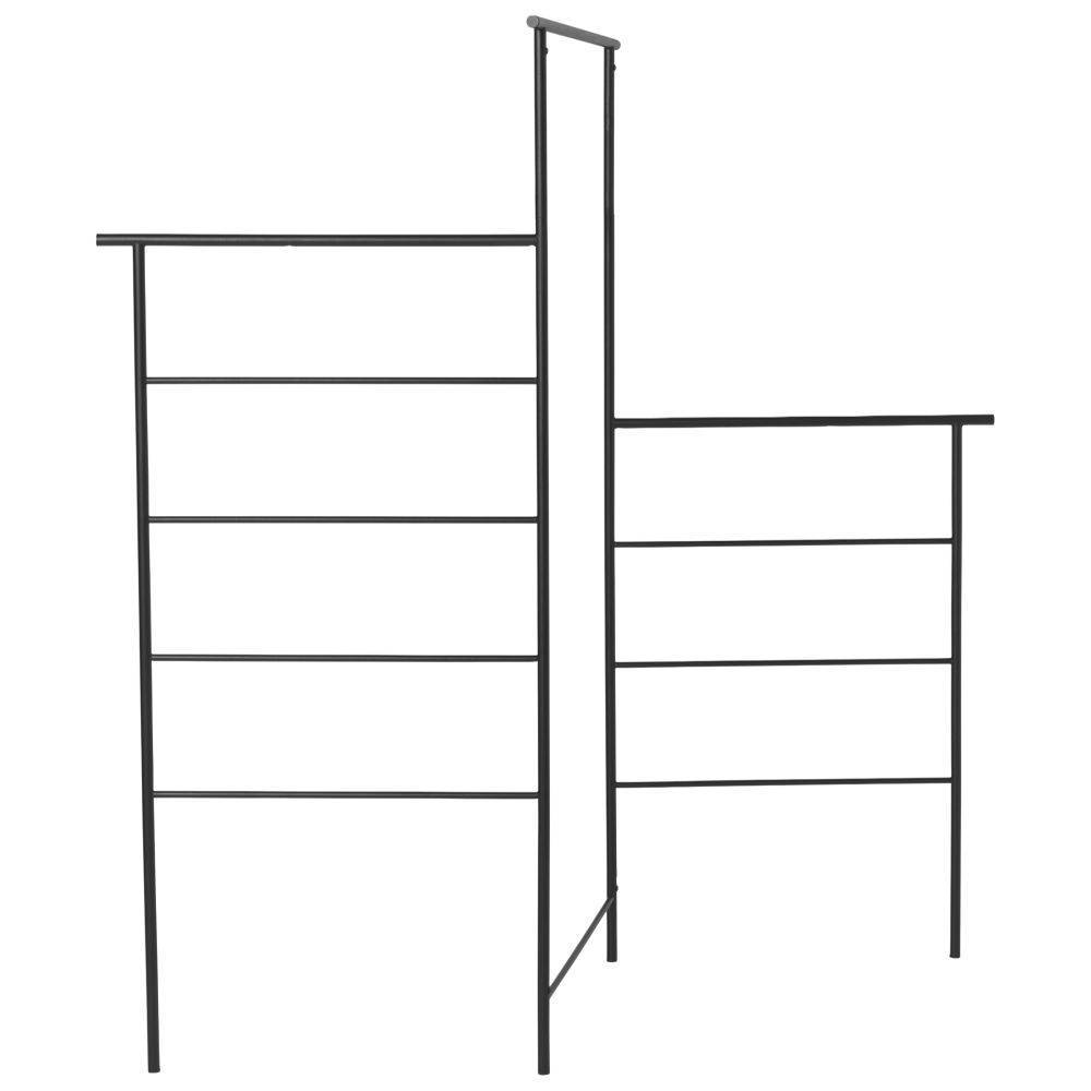 Ferm Living Clothes Rack Dora Black Metal 60x5 5x132 5cn Lefliving Com