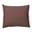 Ferm Living Taie d'oreiller Hush en coton biologique cognac 50x70cm