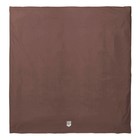 Ferm Living Duvet cover Hush cognac organic cotton 200x200cm