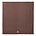 Ferm Living Housse de couette Hush en coton biologique cognac 200x200cm