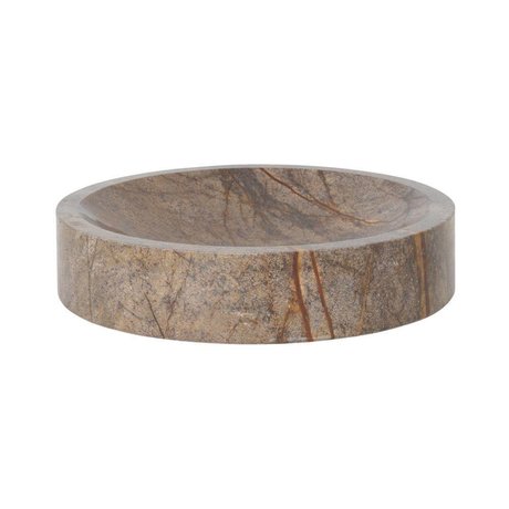 Ferm Living Bol Scape Marbre Marron Ø30x6,5cm