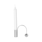 Ferm Living Candlestick Balance chrome metal 11x2,5x9,5cm