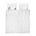 Snurk Linge de maison Artic friends en coton blanc 240x200 / 220cm + 2 / 60x70cm