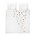 Snurk Biancheria da letto uccelli uccelli in cotone bianco 200x200 / 220cm + 2 / 60x70cm