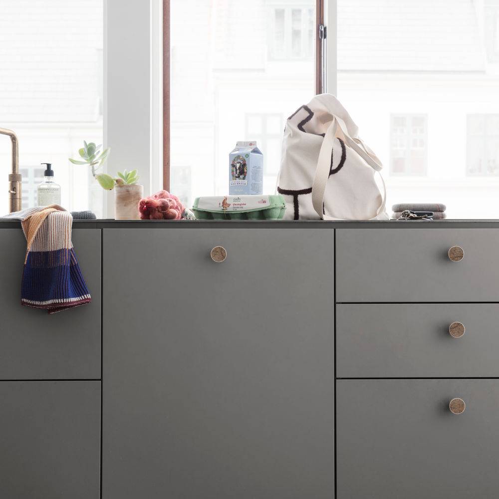 Brauner Küchenschrank : Zeyko Kuchenschrank Sideboard Grun Mit Brauner