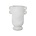 Ferm Living Vase Muses Ania light gray ceramics Ø13x29cm