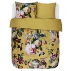 ESSENZA Duvet Cover Fleur Golden Yellow Cotton Sateen 260x220 + 2 / 60x70cm