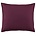 ESSENZA Cushion cover Minte Burgundy purple cotton satin 60x70cm