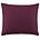 ESSENZA Fodera per cuscino Minte in raso di cotone viola bordeaux 60x70cm