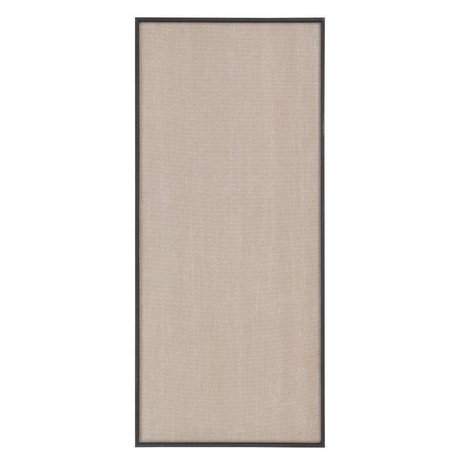 Ferm Living Pinboard Scenery beige black cotton wood 45x3,5x100cm