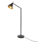 Riverdale Floor lamp Jesse dark gray metal 31x31x150cm