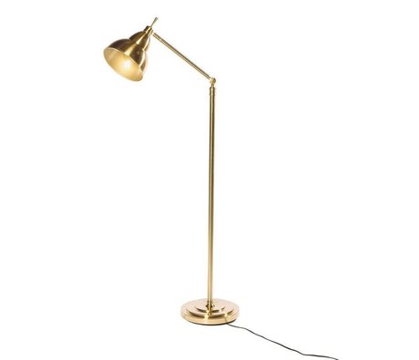 Riverdale Lampada da terra Jesse in metallo dorato 31x31x150cm