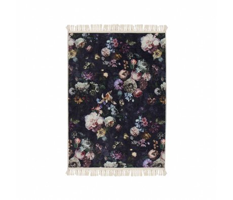 ESSENZA Tappeto Fleur Night Blue Blue Polyester 120x180cm