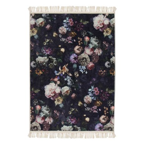 ESSENZA Teppich Fleur Nachtblau Blau Polyester 180x240cm