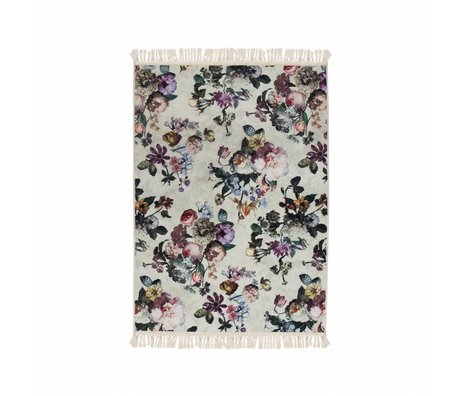 ESSENZA Carpet Fleur Ecru white polyester 120x180cm