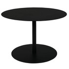 Zuiver Side Table Snow Round Black Metal M Ø60x40cm