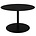 Zuiver Table d'Appoint Snow Round Noire Métal M Ø60x40cm