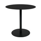 Zuiver Table d'appoint neige ovale métal noir 42x31x40cm