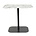Zuiver Beistelltisch Schnee Rechteck Marmor schwarz Metall 50x30x42,5cm