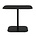 Zuiver Table d'appoint snow rectangle métal noir 50x30x42,5cm