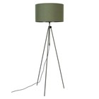 Zuiver Floor lamp Lesley green textile metal Ø50x153 / 181cm