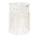 Riverdale Lámpara colgante bohème algodón blanco 43cm