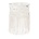 Riverdale Lámpara colgante bohème algodón blanco 43cm
