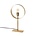 Riverdale Lampe de table Bryce en acier doré 49cm
