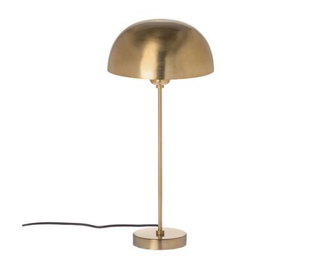 Riverdale Lampe de table Bryce acier doré 53cm