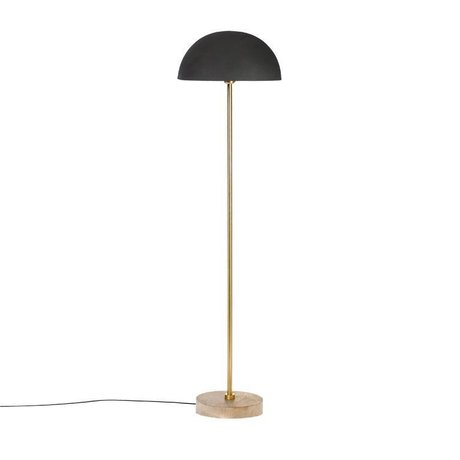 Riverdale Lampada da terra Bryce in acciaio nero 145cm