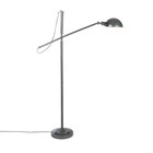 Riverdale Floor lamp Luca dark gray iron 146cm