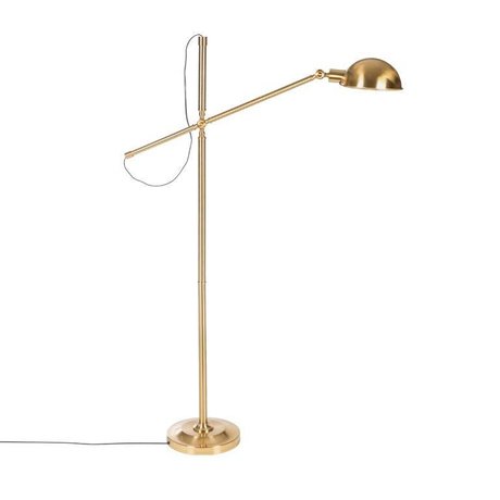 Riverdale Gulvlampe Luca Guldjern 146cm