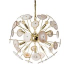 Riverdale Hanging lamp Noah gold metal Ø58,5x58,5cm