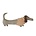 OYOY Snus legetøj Baby Daisy hund bomuld 32x15cm