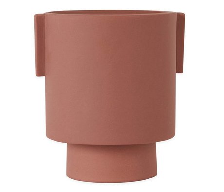 OYOY Piatto Inka Kana in ceramica media ø15x16cm