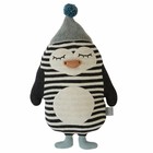 OYOY Knuffel kussen baby Bob Penguin katoen 18x26cm