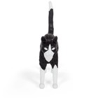 Seletti Lampe de table Cat Jobby noir blanc 46x12x20,7cm