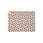 OYOY Placemat Leopard points camel brown silicone 45x34x0,15cm set of 2