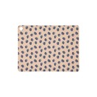 OYOY Set de 2 points Leopard points brun camel en silicone 45x34x0,15cm