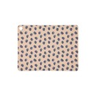 OYOY Set de 2 points Leopard points brun camel en silicone 45x34x0,15cm