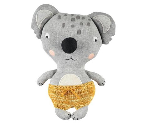 OYOY Juguete de peluche Baby Koala Anton algodón multicolor 26x20cm