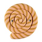 OYOY Coussin Lollipop caramel brun ø30cm