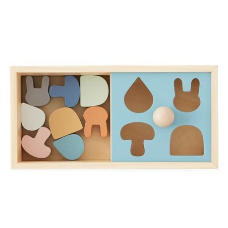 OYOY Puzzelbox multicolore con allegato 24x12x12x12cm